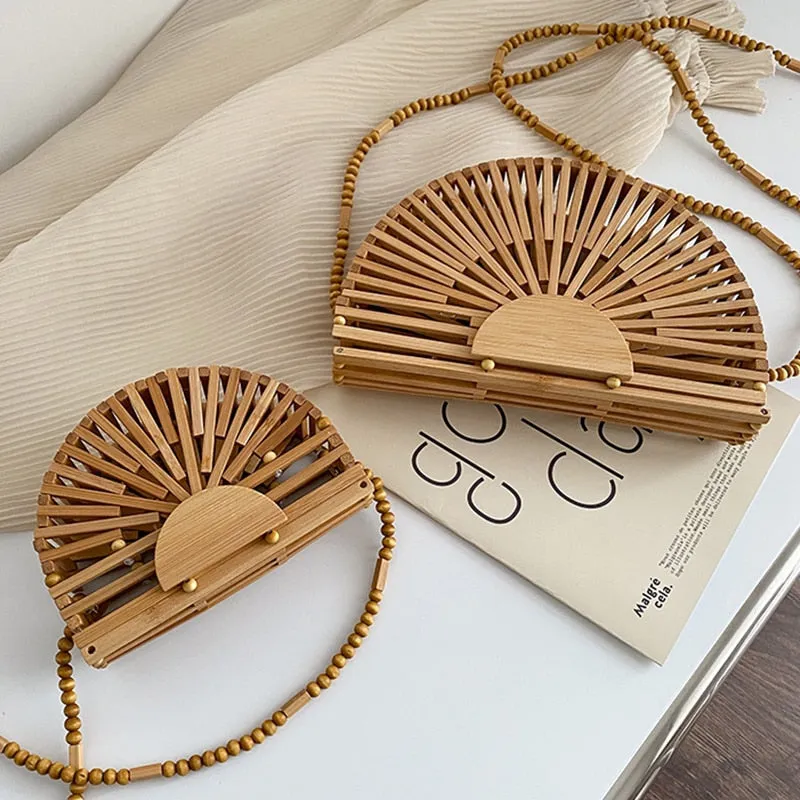Bamboo Crossbody Bag
