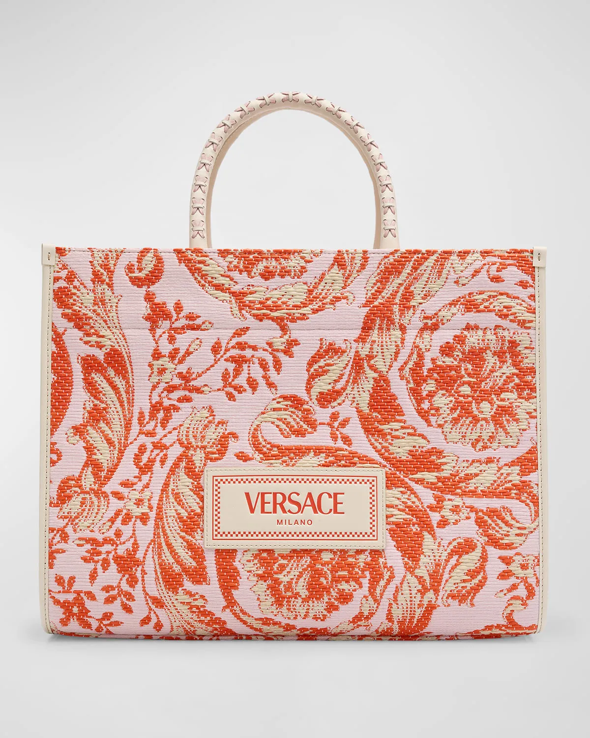 Barocco Large Canvas Tote Bag