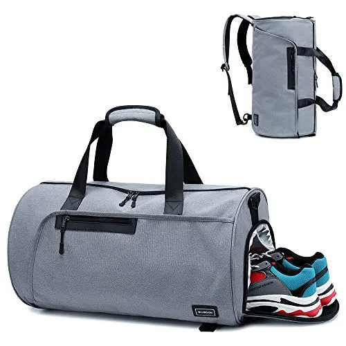 BLUBOON Sports Gym Duffel Bag With Shoe Compartment For Men and Women Oversized Travel Carry-on
