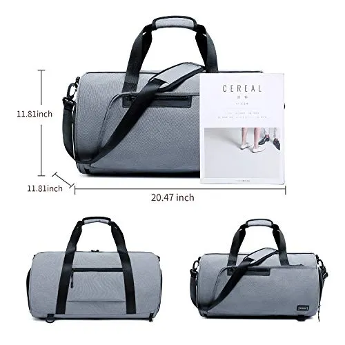 BLUBOON Sports Gym Duffel Bag With Shoe Compartment For Men and Women Oversized Travel Carry-on
