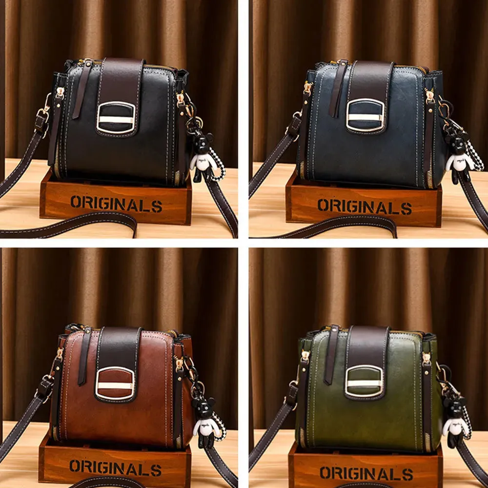 Chic Designer-Inspired Handbag with Charms