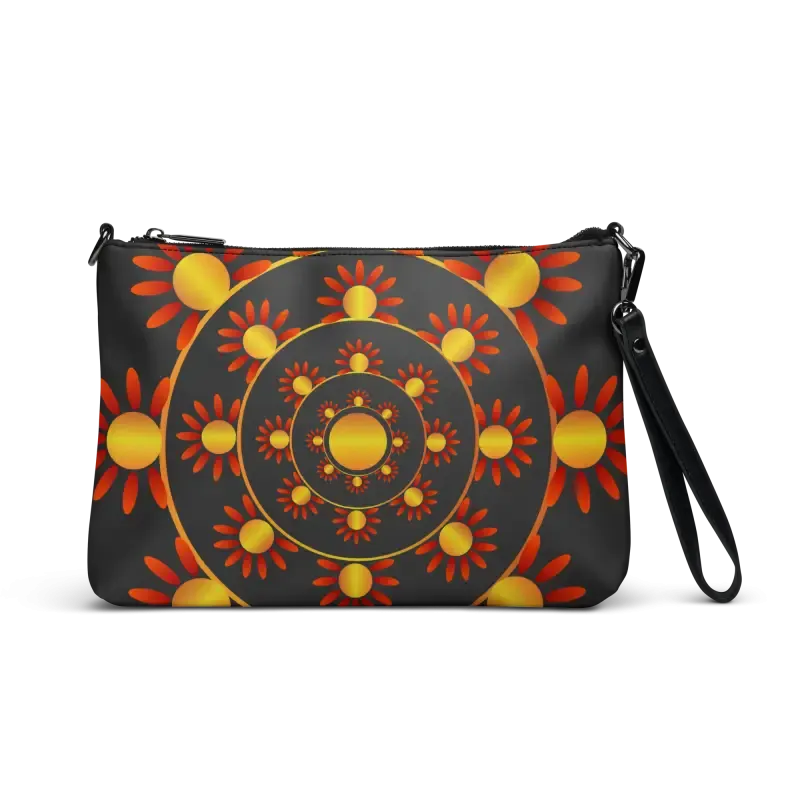 Chic Faux Leather Crossbody Bag Polyester Interior