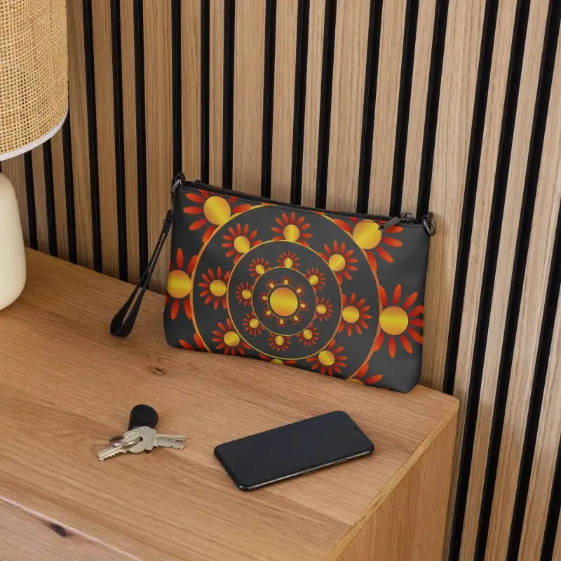 Chic Faux Leather Crossbody Bag Polyester Interior