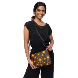 Chic Faux Leather Crossbody Bag Polyester Interior