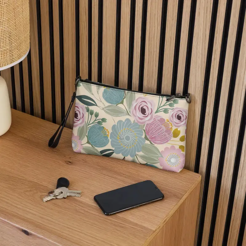Chic Faux Leather Pastel Colors Crossbody Bag
