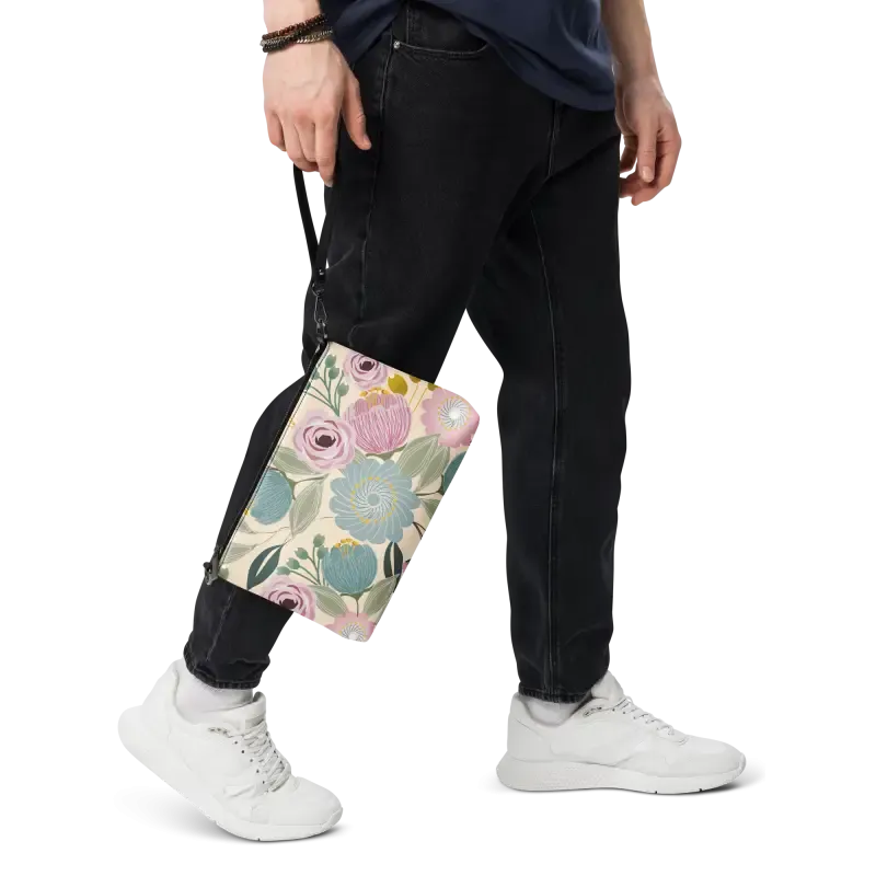Chic Faux Leather Pastel Colors Crossbody Bag