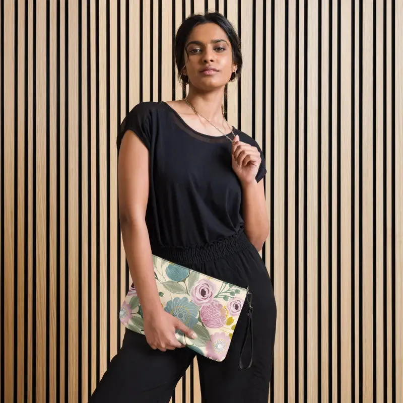 Chic Faux Leather Pastel Colors Crossbody Bag