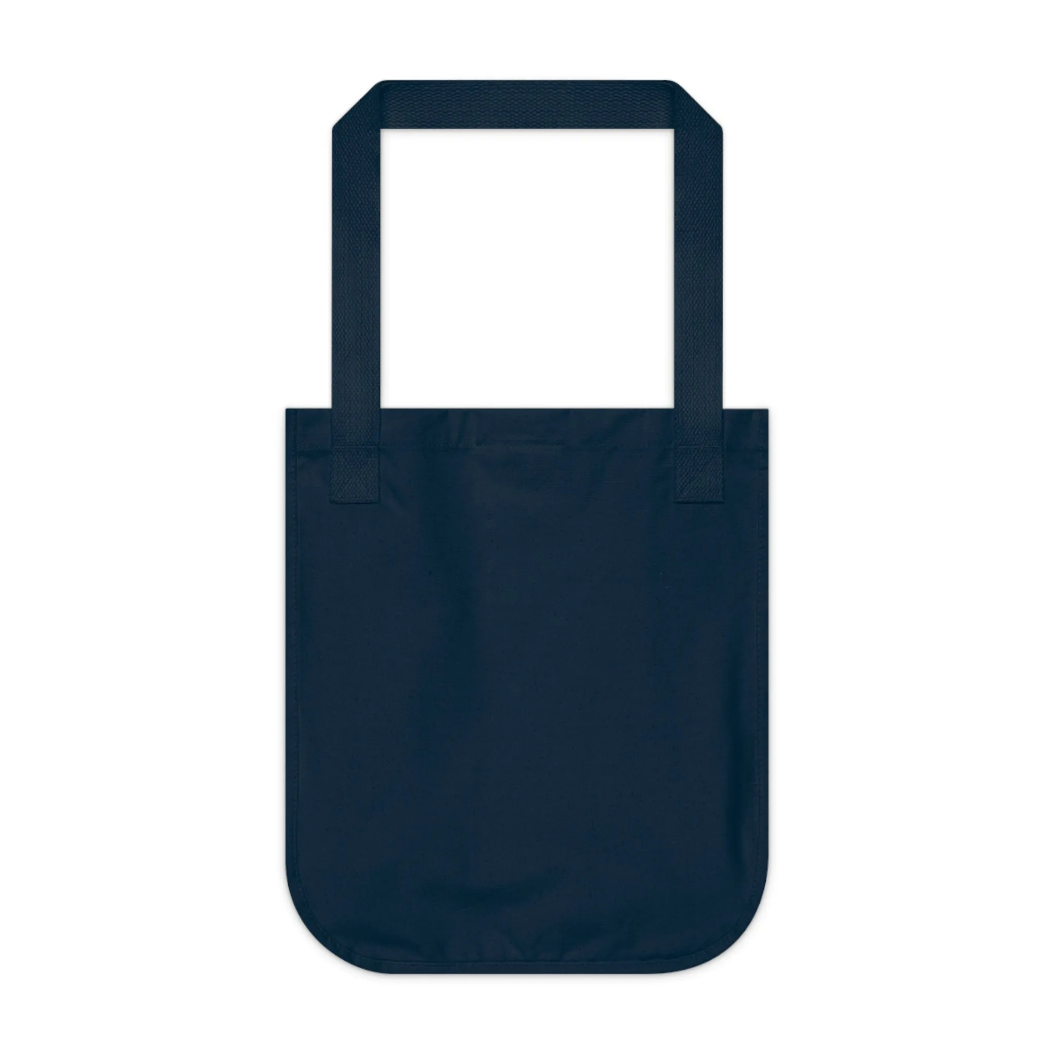 City skyline and colourful minimal design Organic Canvas Tote Bag