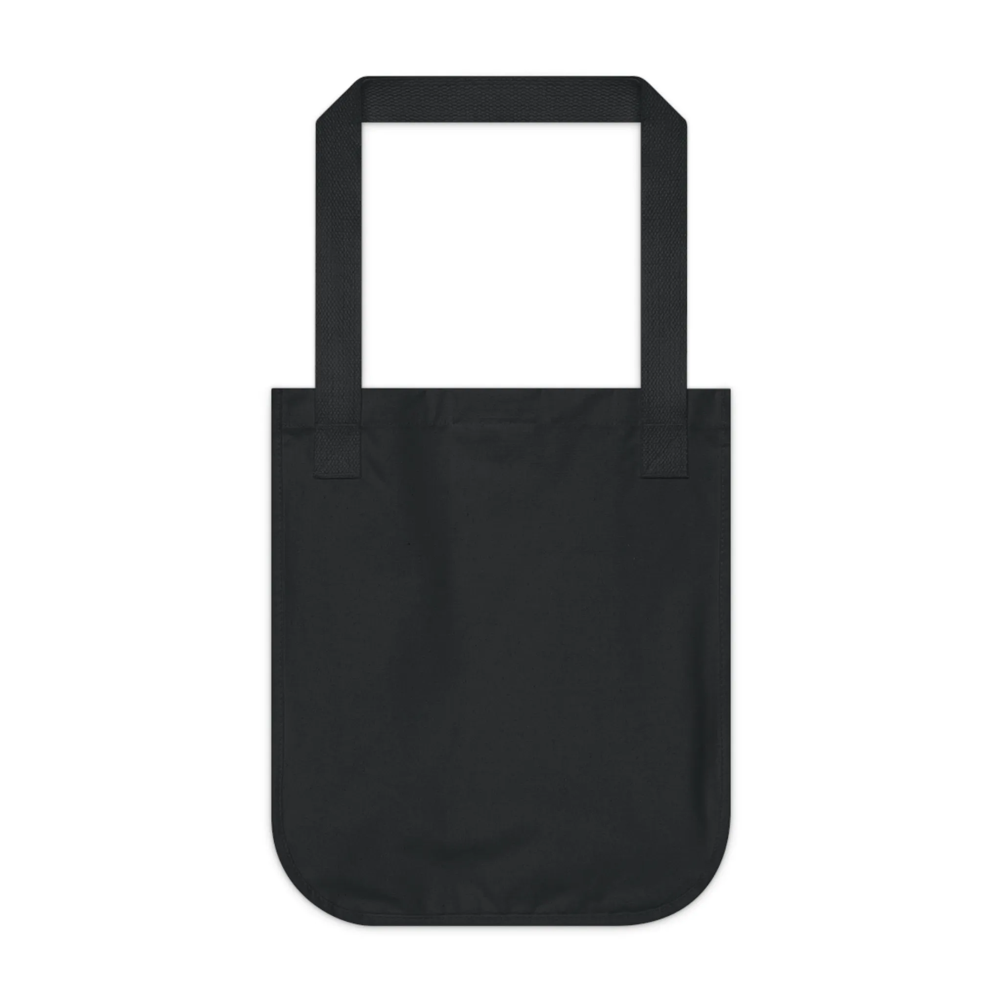 City skyline and colourful minimal design Organic Canvas Tote Bag