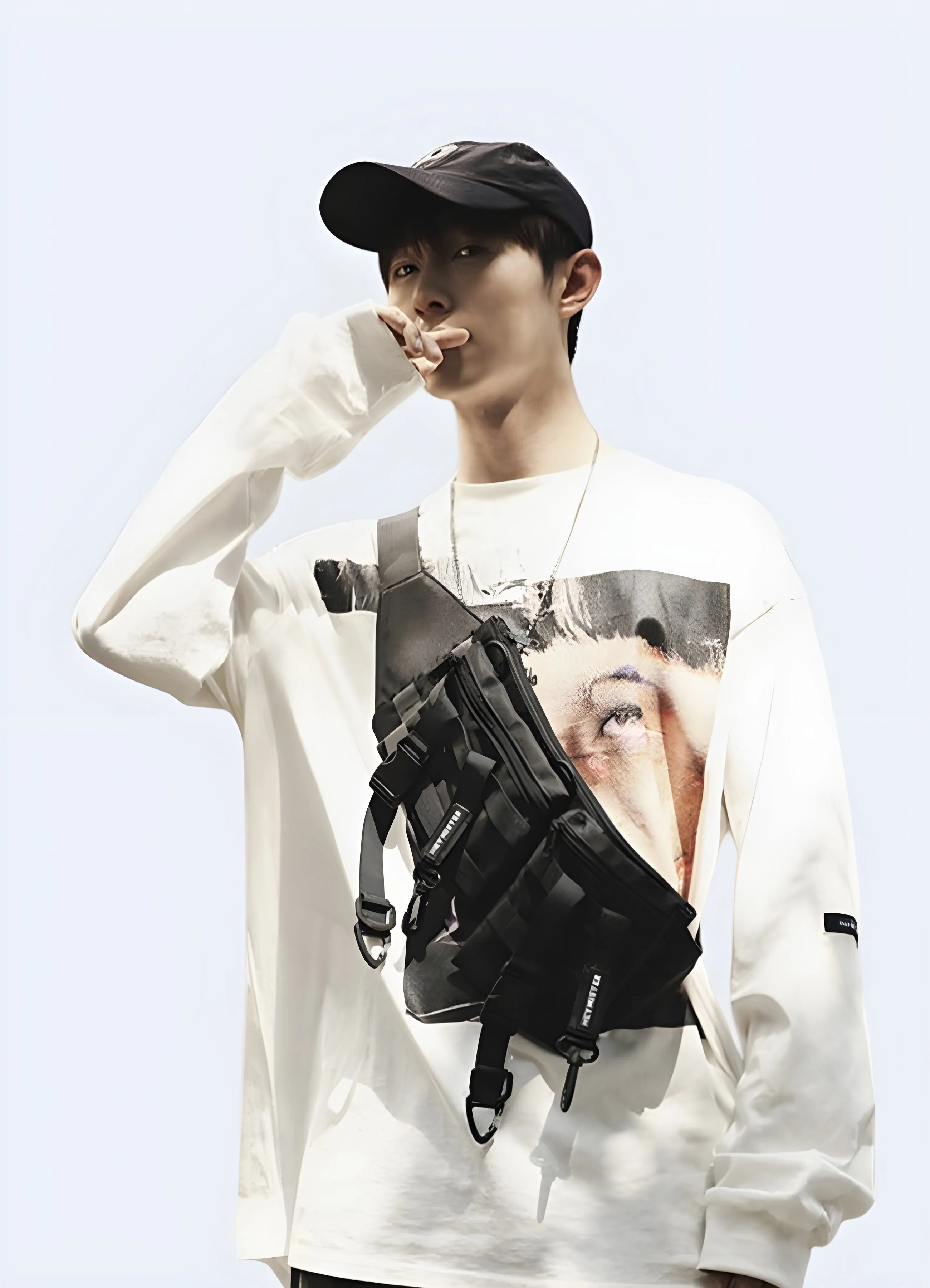 Crossbody Chest Bag Techwear