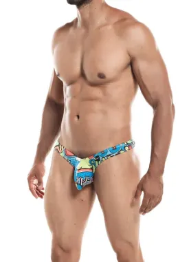 CUT FOR MEN POUCH ENHANCING THONG CARTOON LARGE