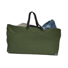 Dark Green Oversized Swedish Tote
