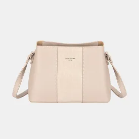 David Jones PU Leather Crossbody Bag