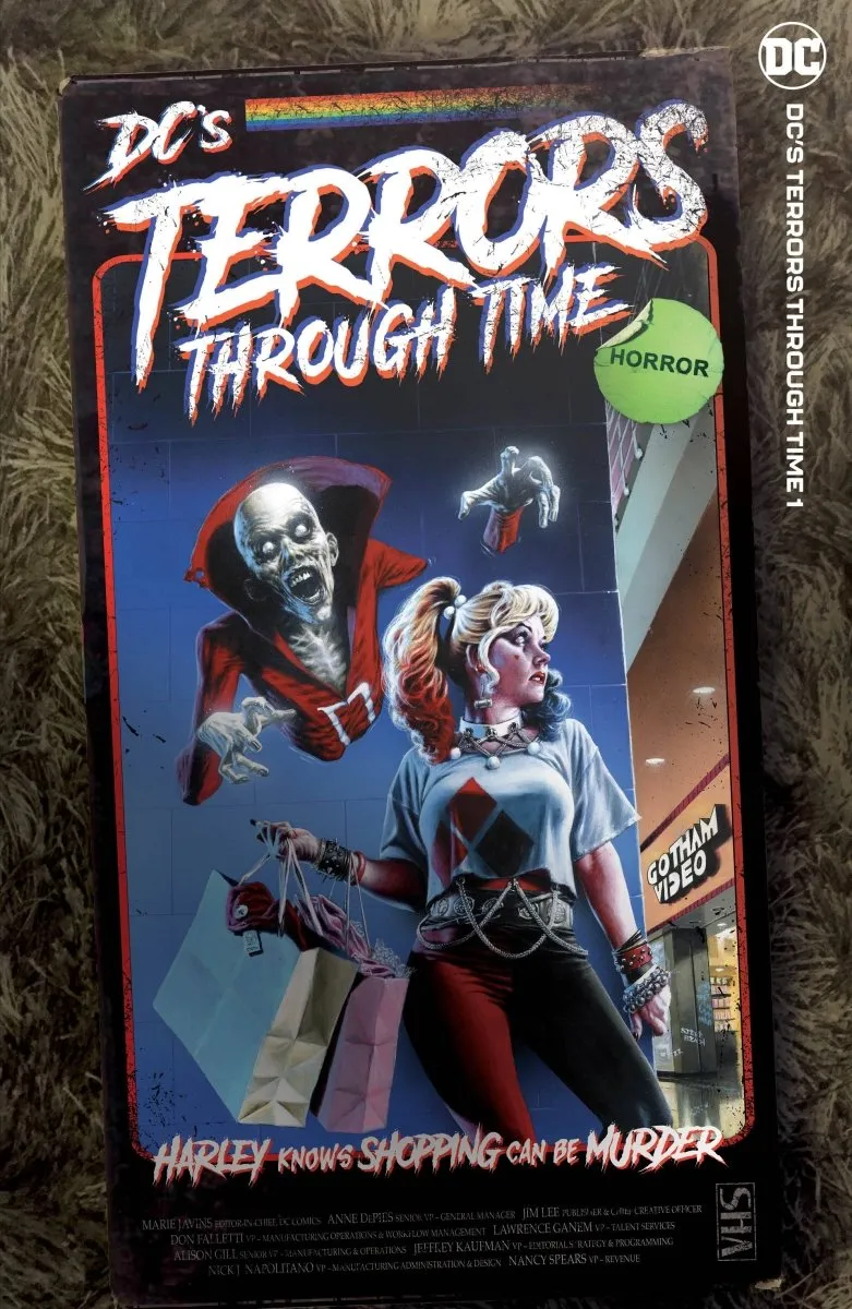 DC's Terrors Through Time #1 Cover B Beach