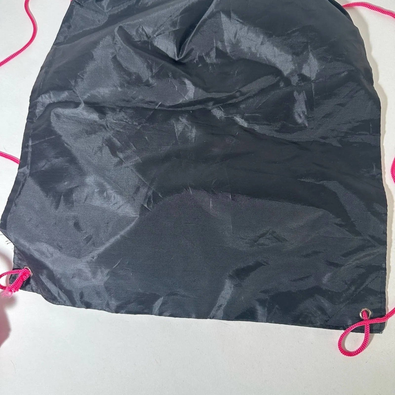 Diva Black and Pink Backpack with Motivational Design