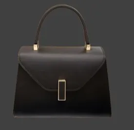 European Style Vegan Leather Handbag - Trendy Top Handle Bag for Every Occasion