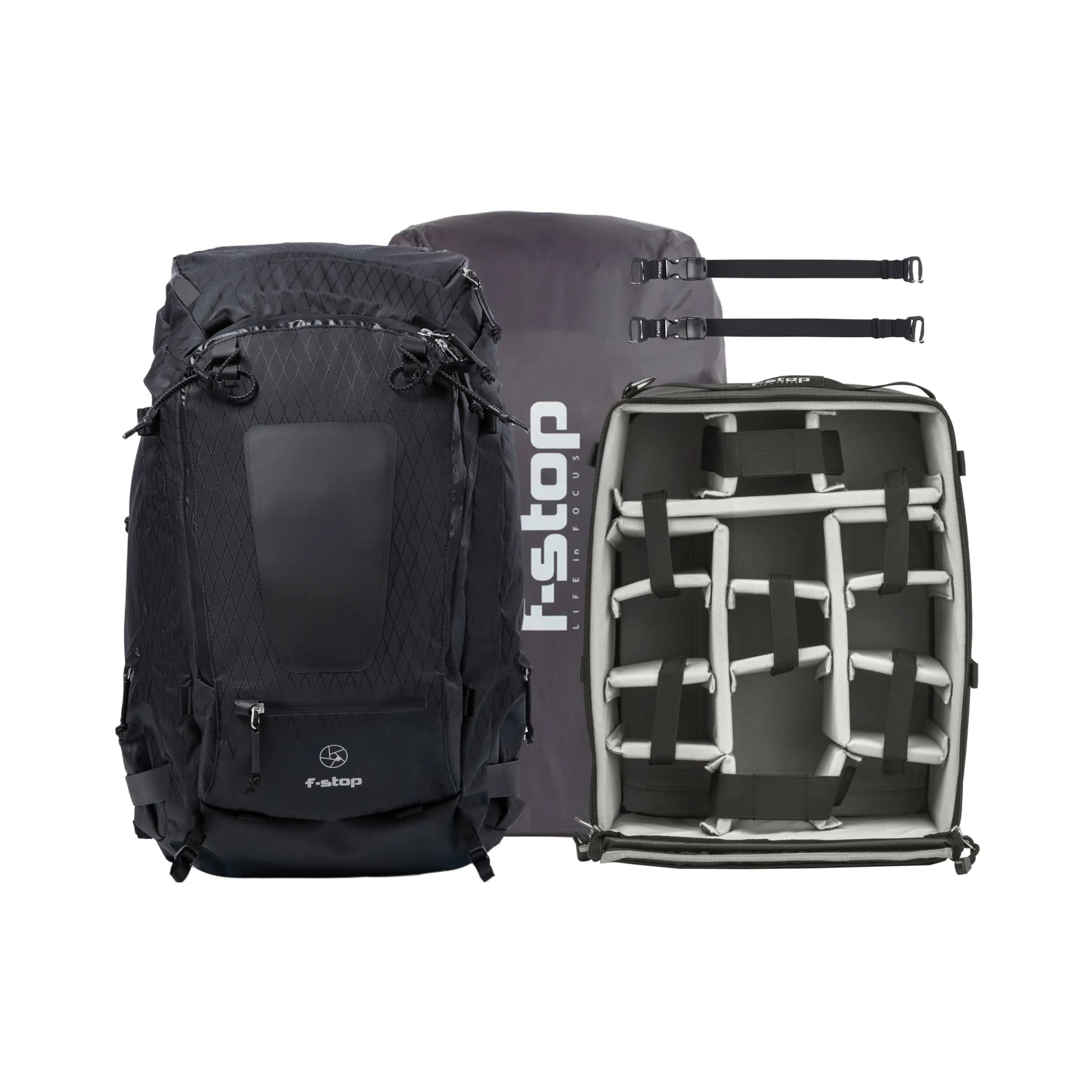 f-stop TILOPA 50L DuraDiamond Travel & Adventure Camera Backpack Bundle - Anthracite Black