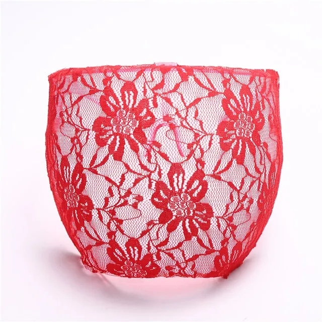 Floral Lace Oversize Shield Sunglasses