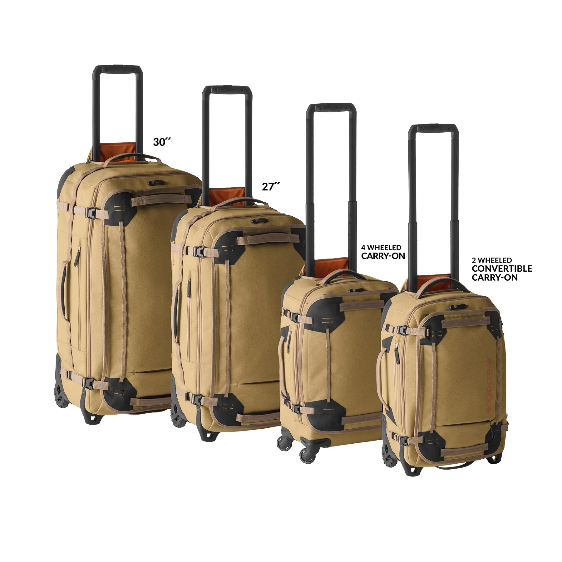 Gear Warrior XE 2-Wheel 21.75" Convertible Carry-On Luggage