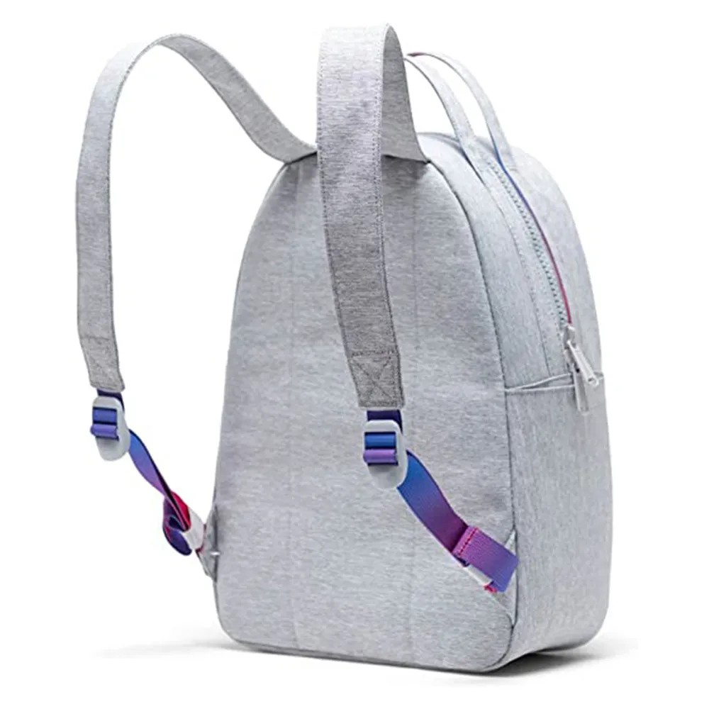 Herschel Unisex Light Grey Crosshatch Sunrise One Size Small Backpack - 10502-03925