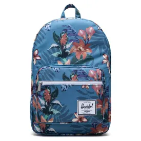 Herschel Unisex Summer Floral Heaven Blue One Size Pop Quiz Backpack - 10011-03894-M
