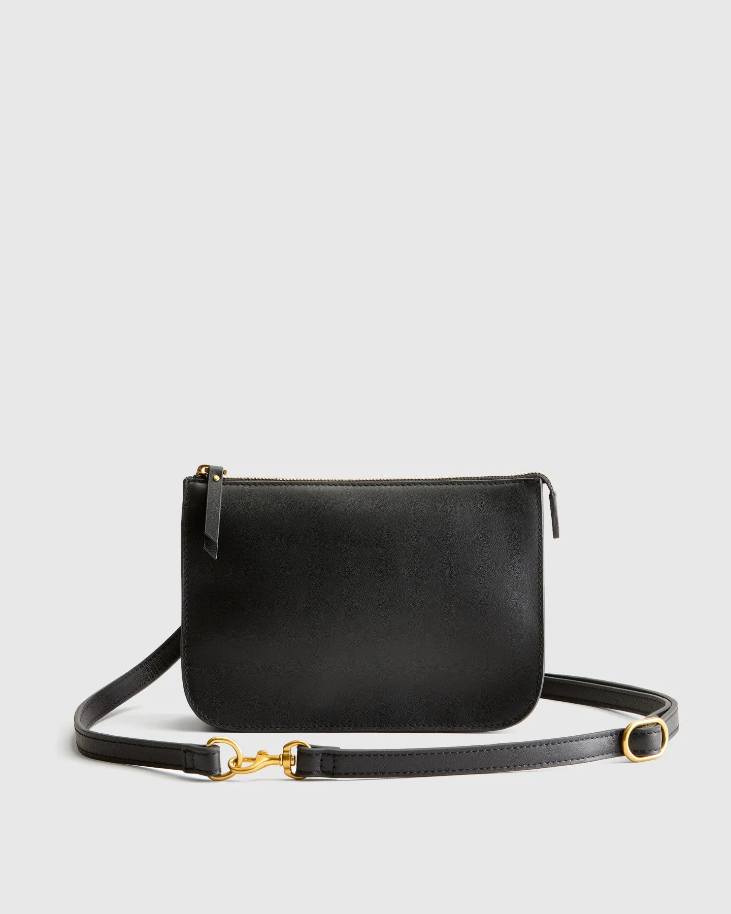 Italian Leather Convertible Belt Bag
