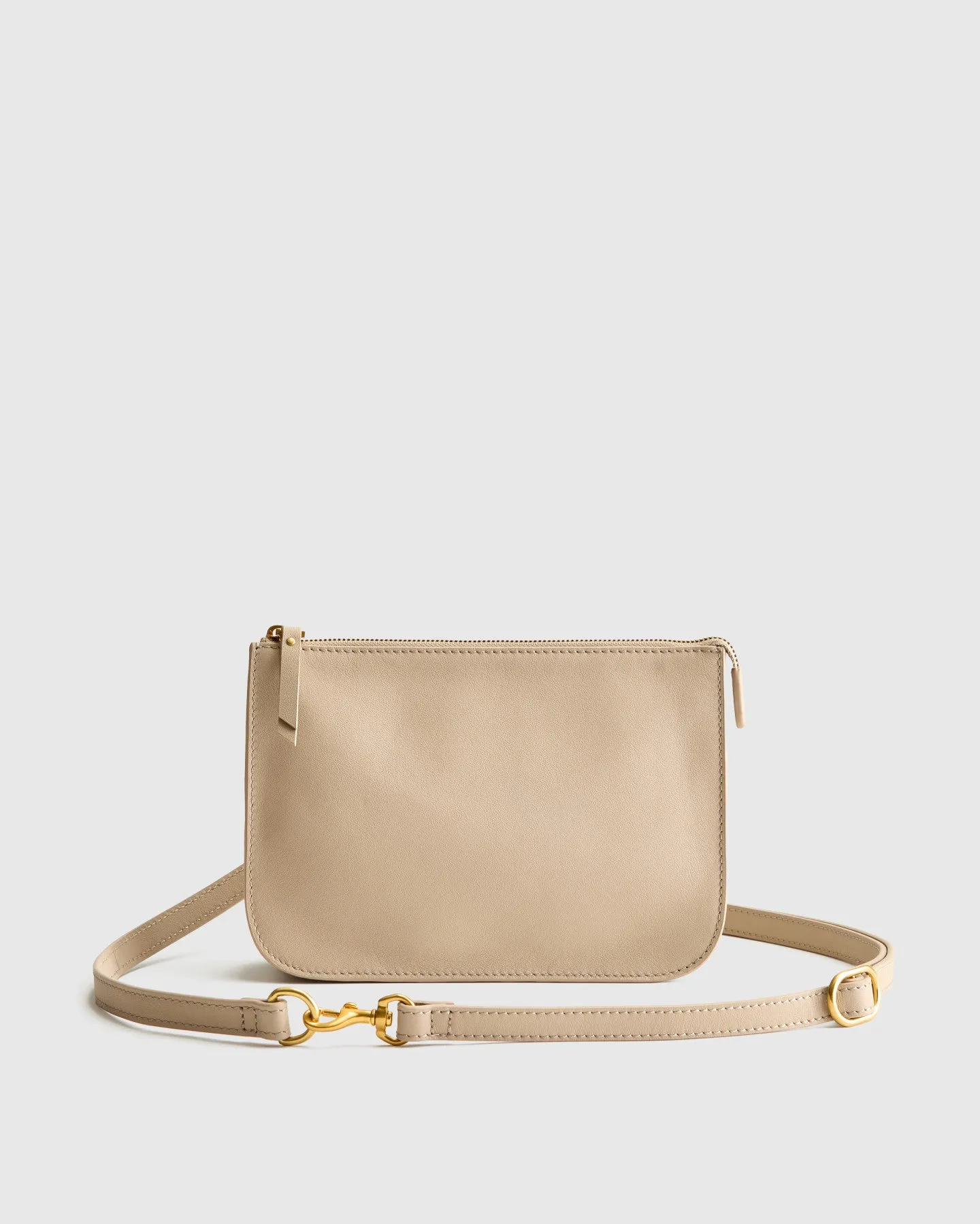 Italian Leather Convertible Belt Bag