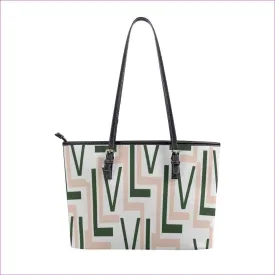 Labyrinth 2 Womens Leather Tote Bag