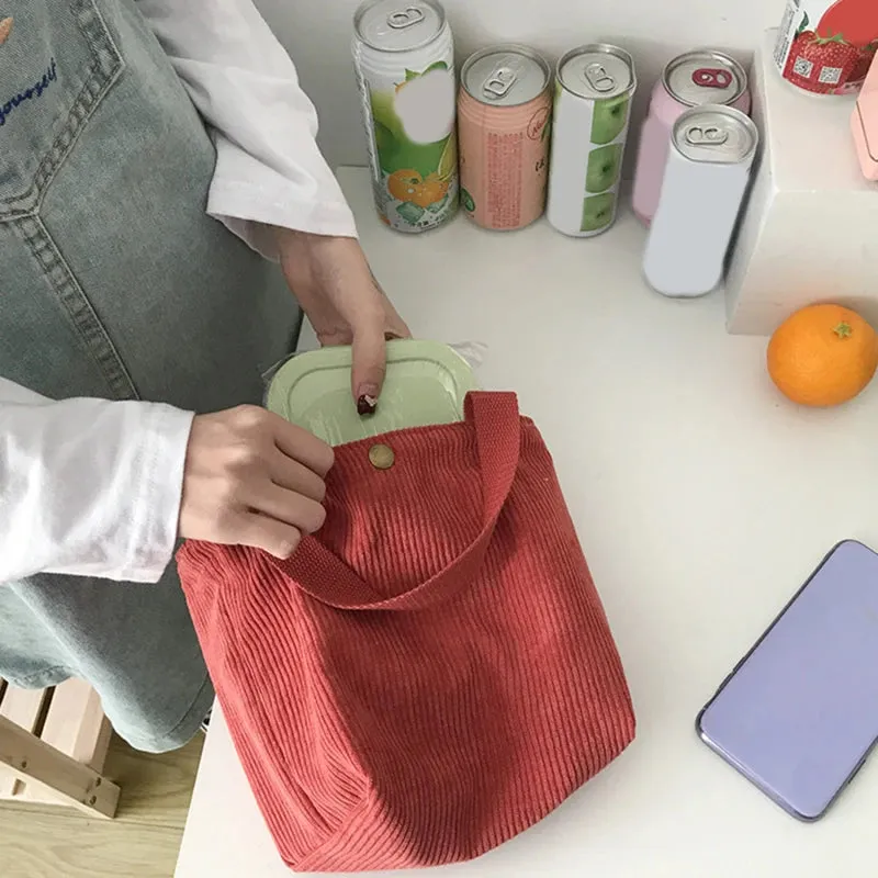 Lady Glams New Style Corduroy Small Square Handbag - Embrace Effortless Ins Fashion Trends