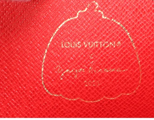 Louis Vuitton Painted Dots Leather Monogram Wallet