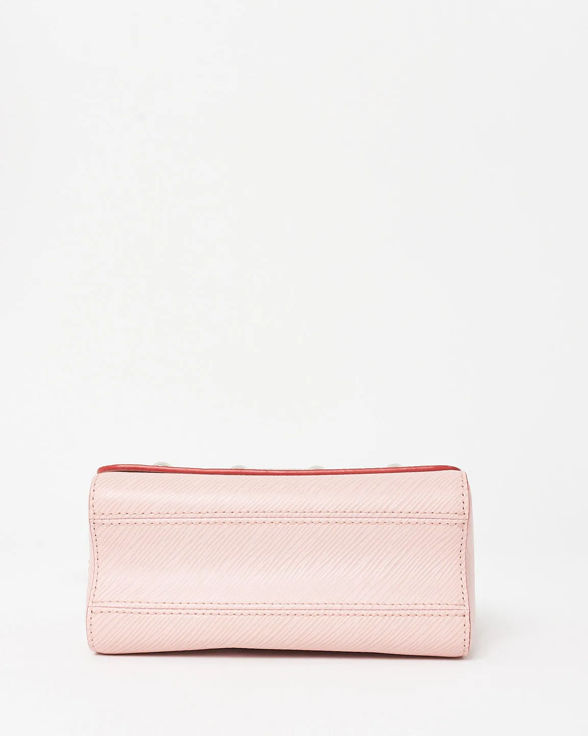 Louis Vuitton Pink Epi Leather Studded Twist Crossbody Bag