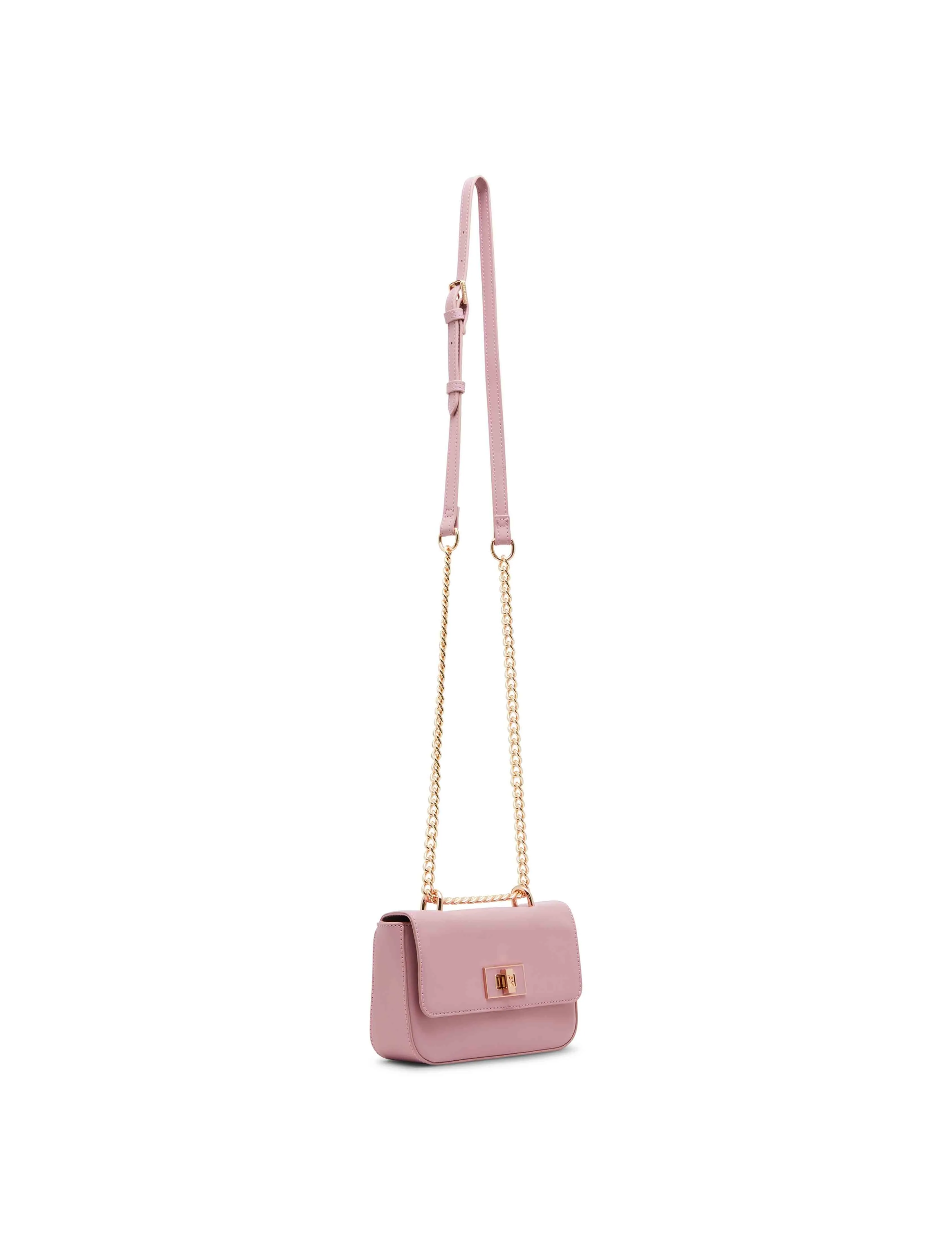 Mini flap with convertible strap