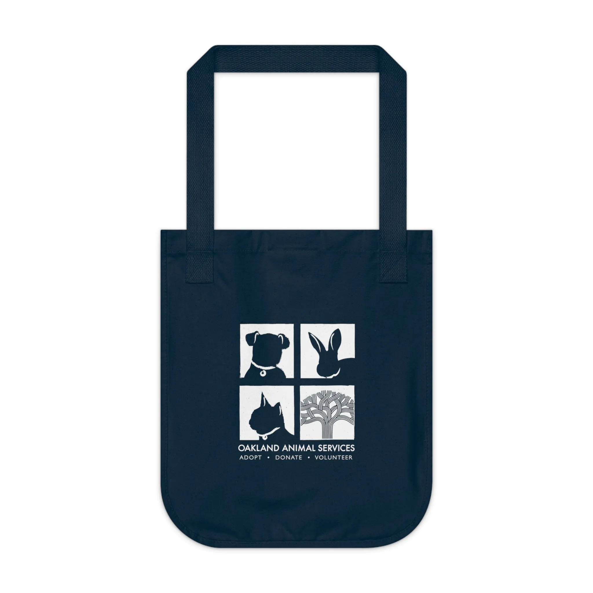 OAS Logo Organic Canvas Tote Bag