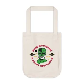Official Phoenix Shaving Organic Canvas Tote Bag | Shaving Alien | Available in Multiple Colors!