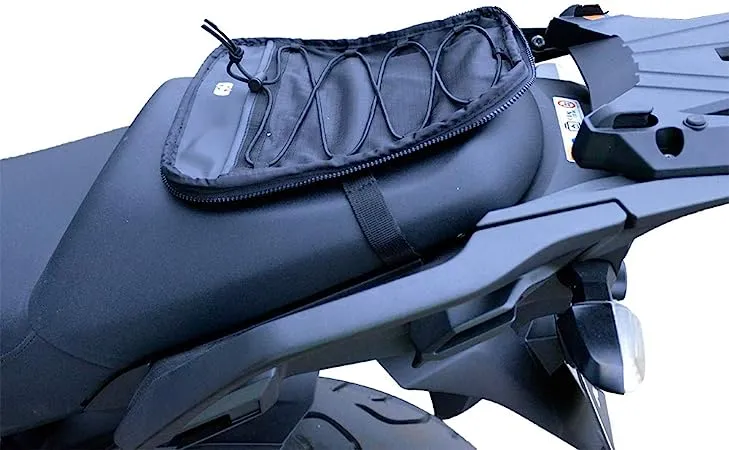Oxford S20R Adventure Strap On Motorcycle Tank Bag Black
