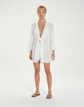 Perola Short Cover Up - Off White