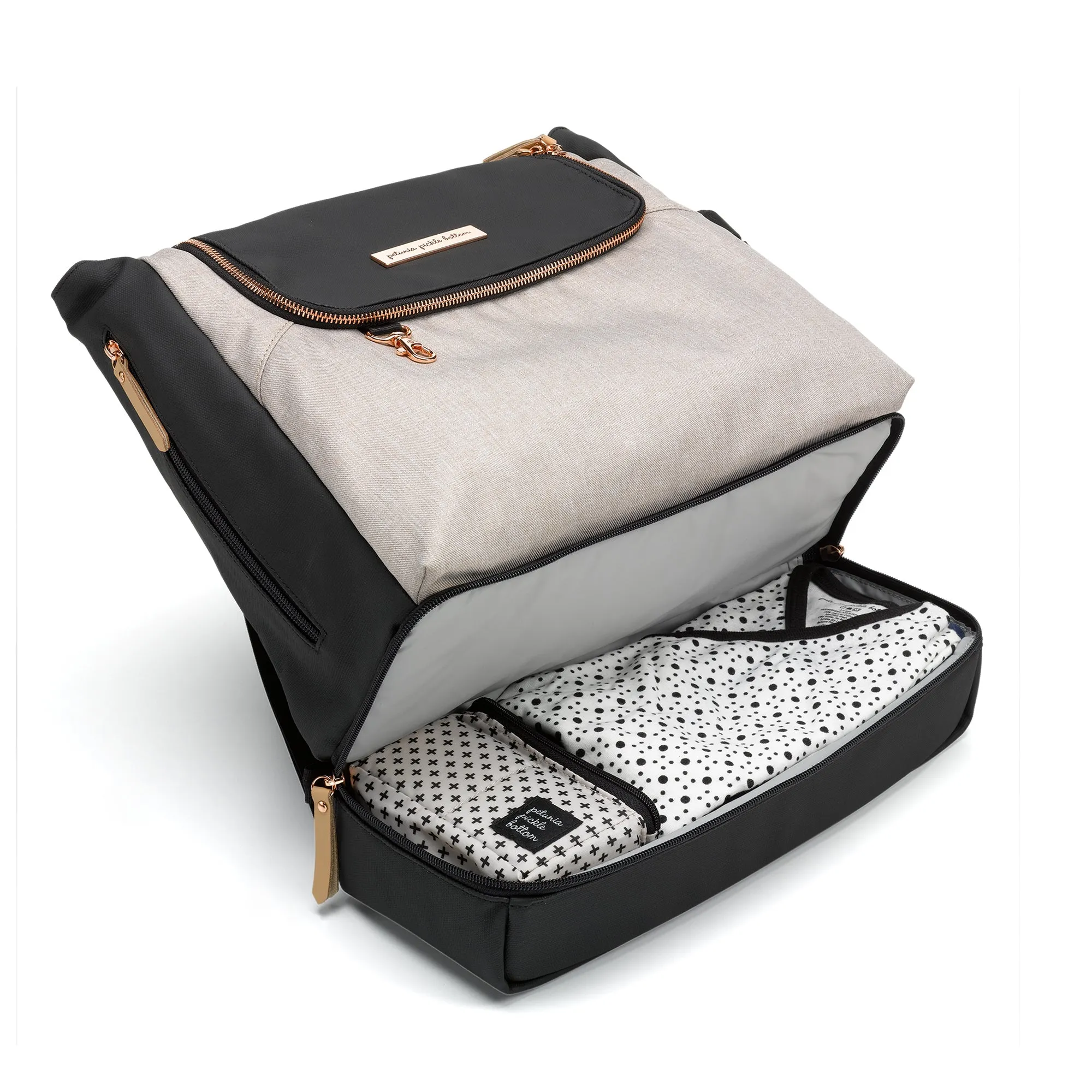 Petunia Pickle Bottom - Pivot Pack - Sand/Black