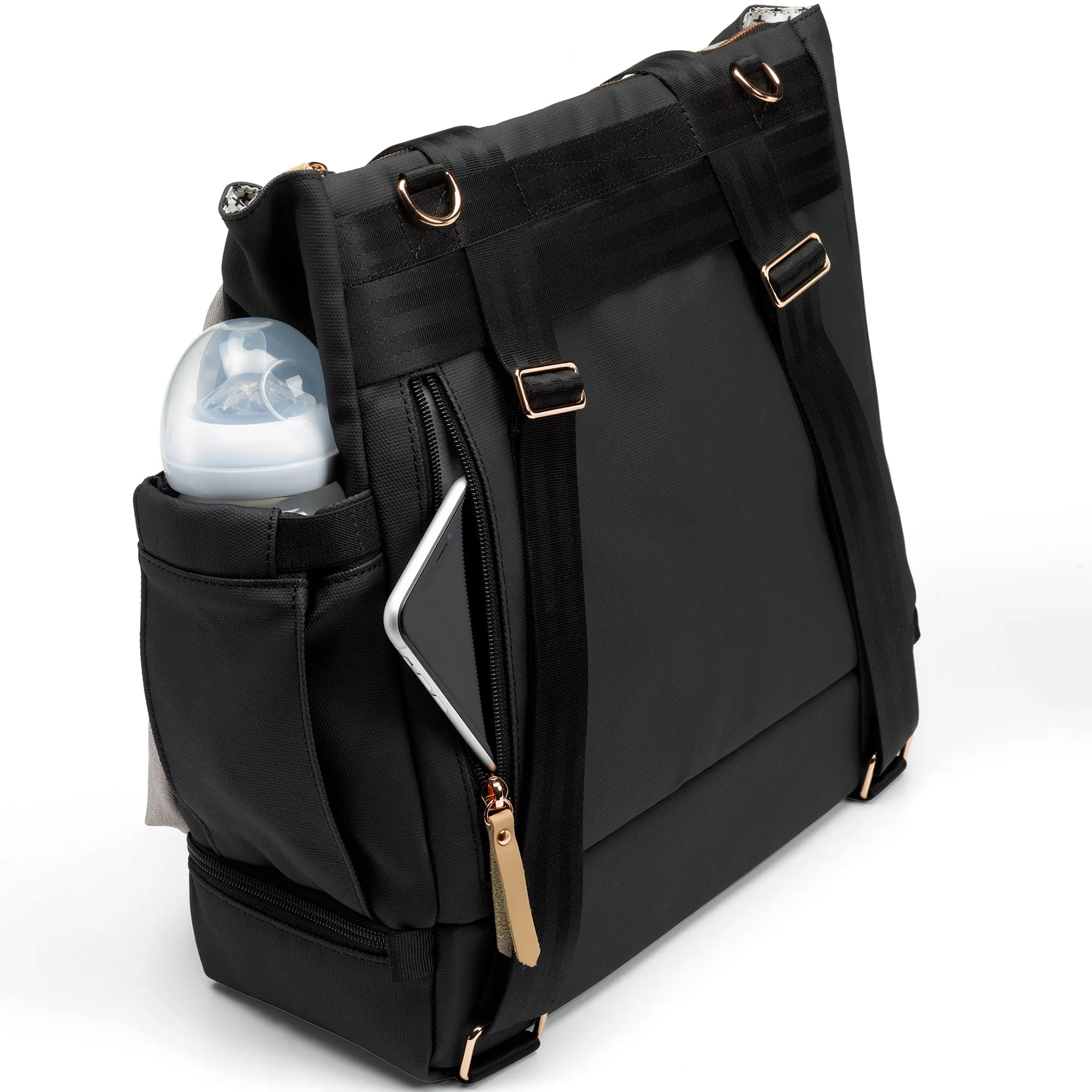 Petunia Pickle Bottom - Pivot Pack - Sand/Black