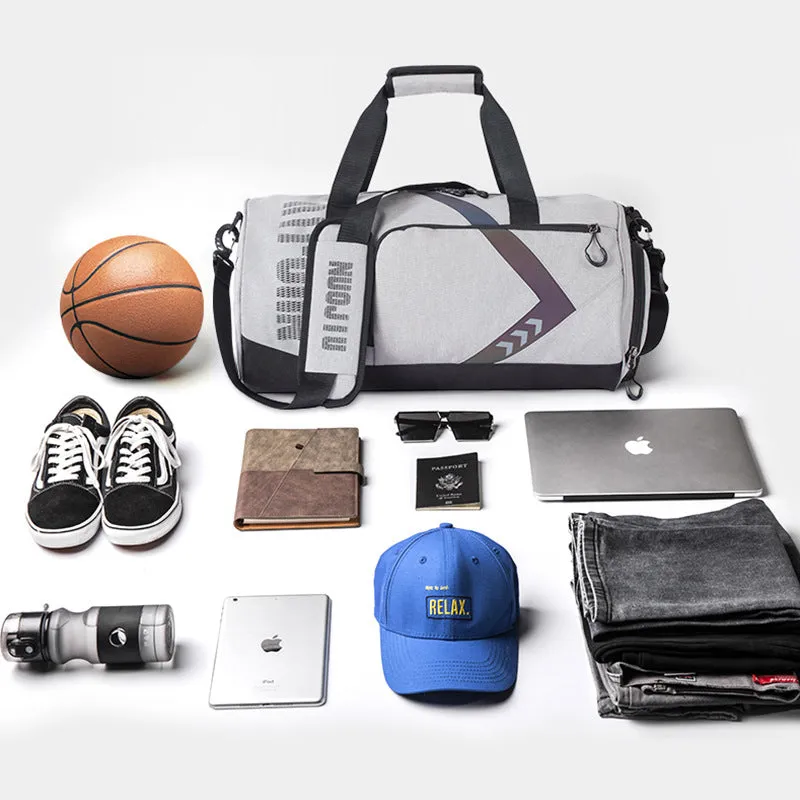 Portable Fitness Bag Sports Bag Crossbody One-Shoulder Luggage Travel Bag