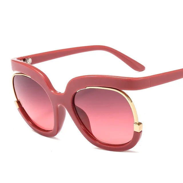 "On Point" Fashion Round Sunglasses