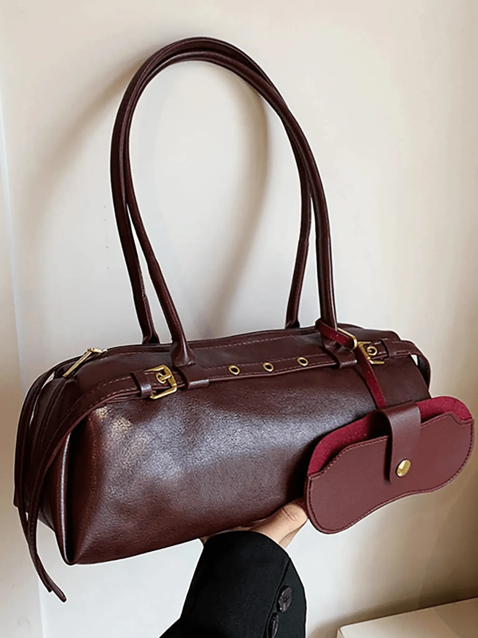 Raya | Elegant Barrel Handbag