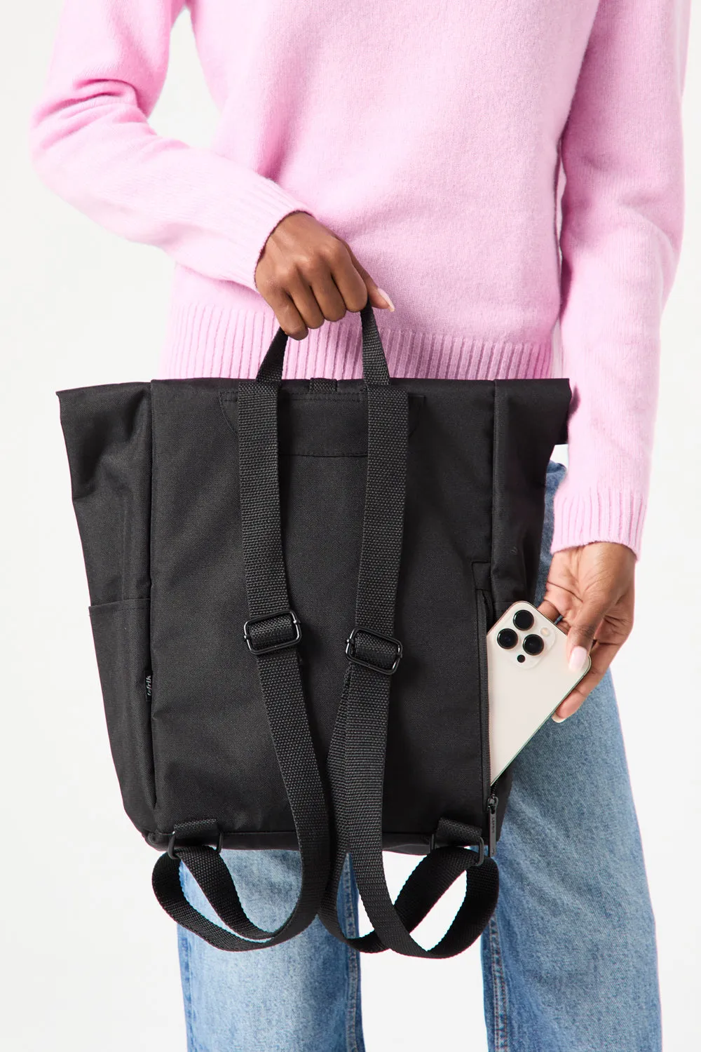Roll Mini Backpack Black