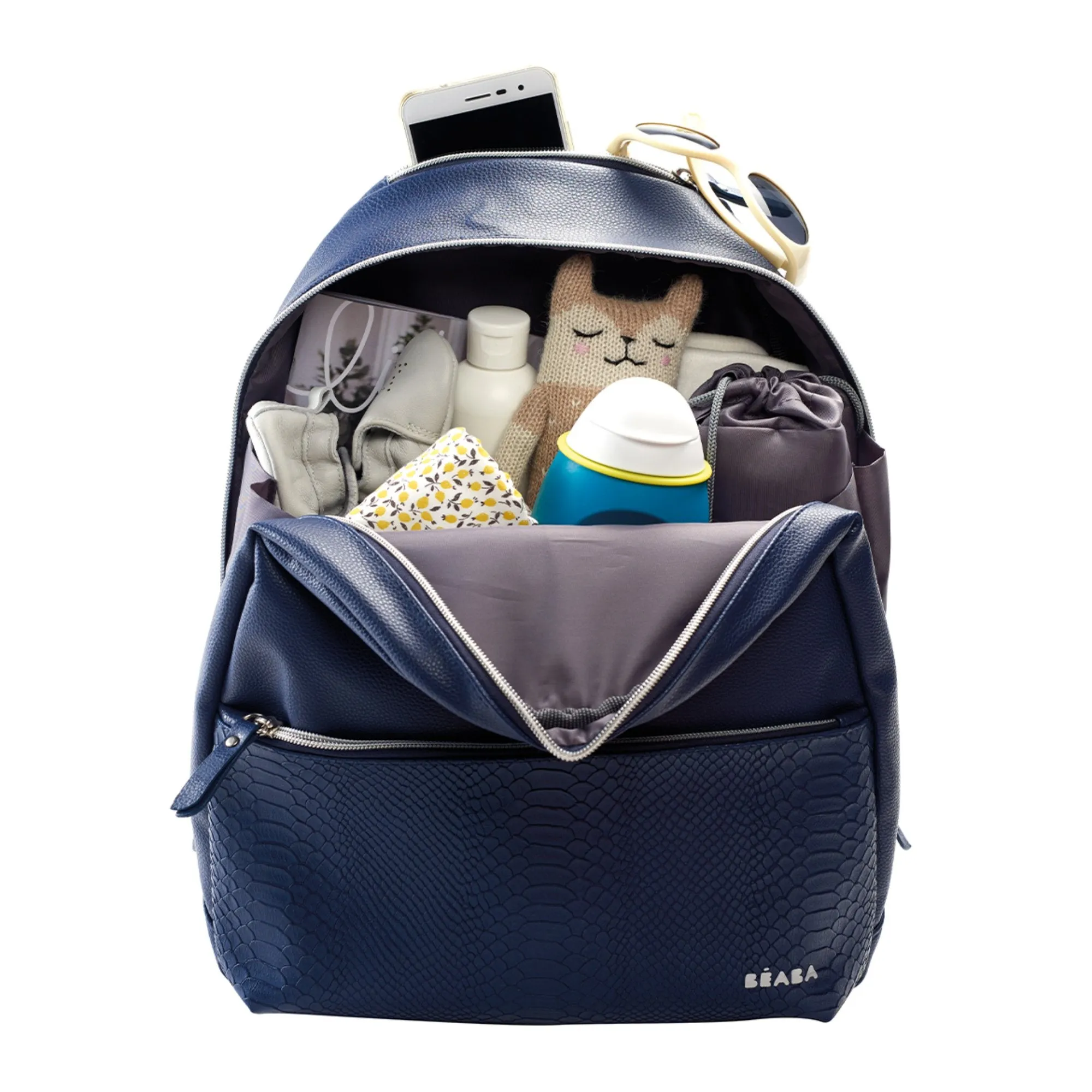 San Francisco Backpack Blue / Snake