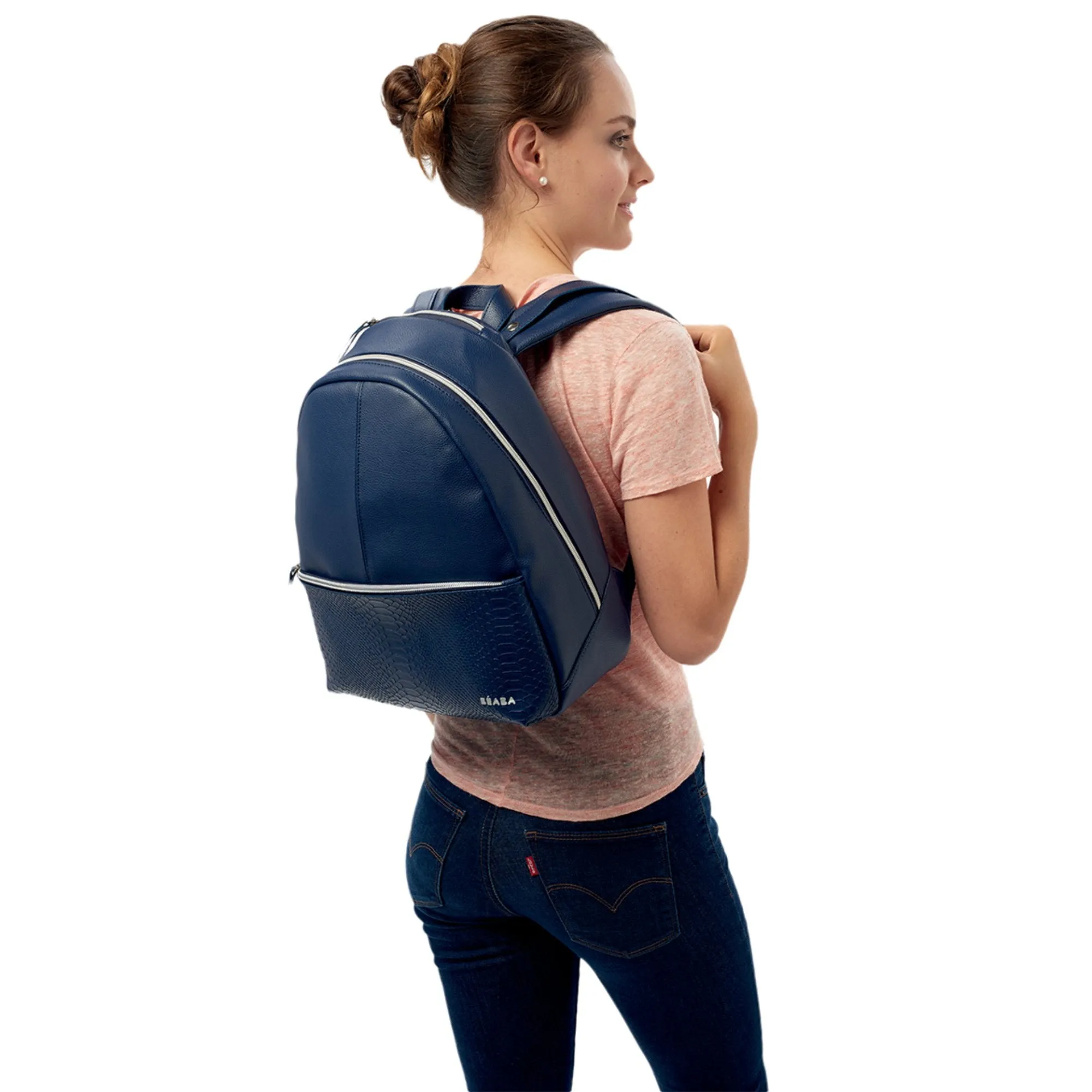 San Francisco Backpack Blue / Snake