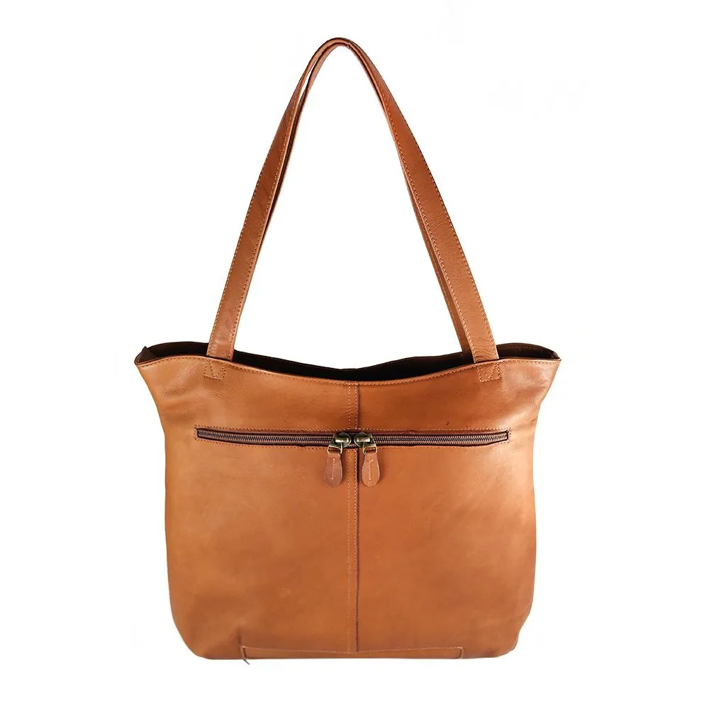 Santa Fe Leather Tote