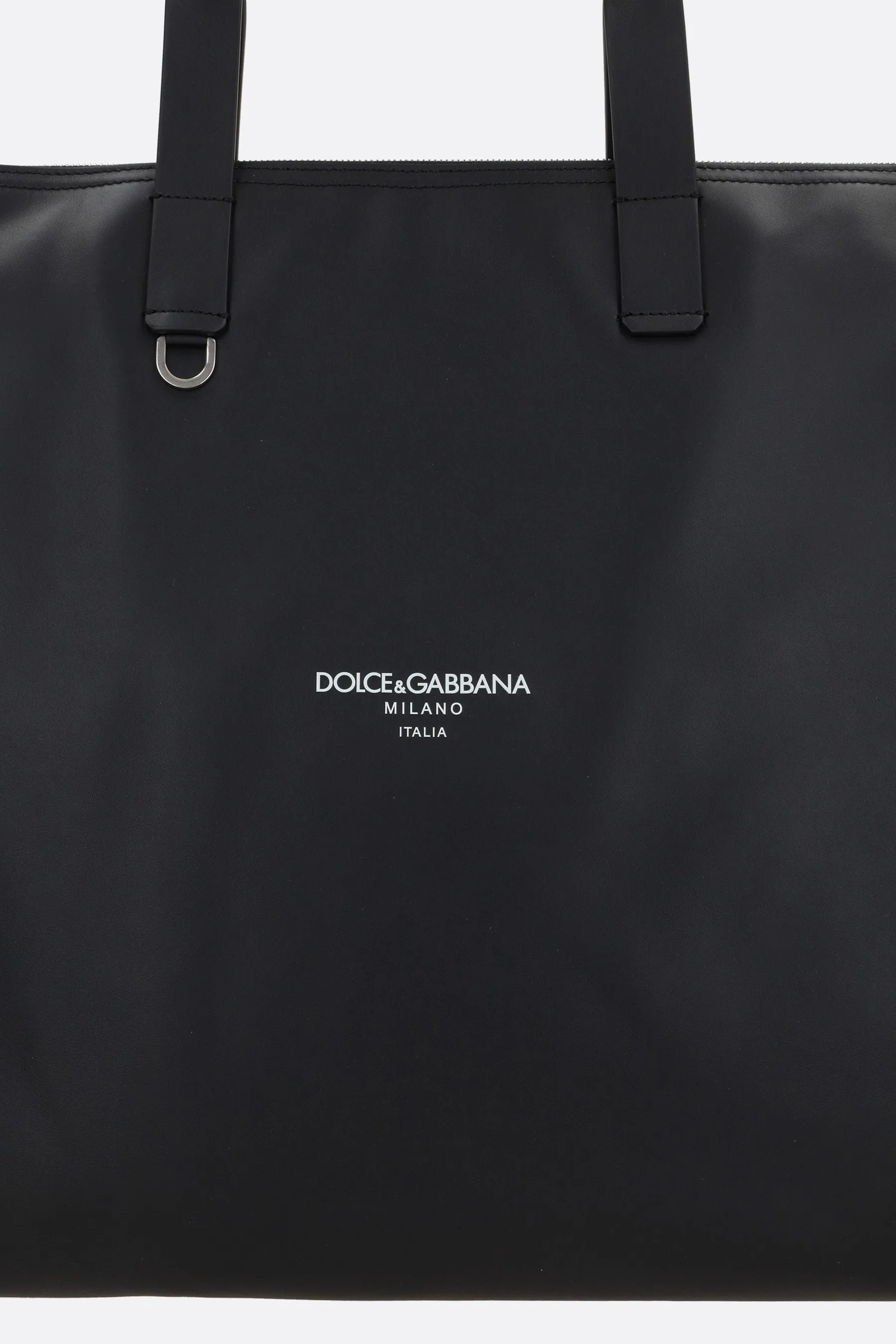Smooth Leather Shopping Tote