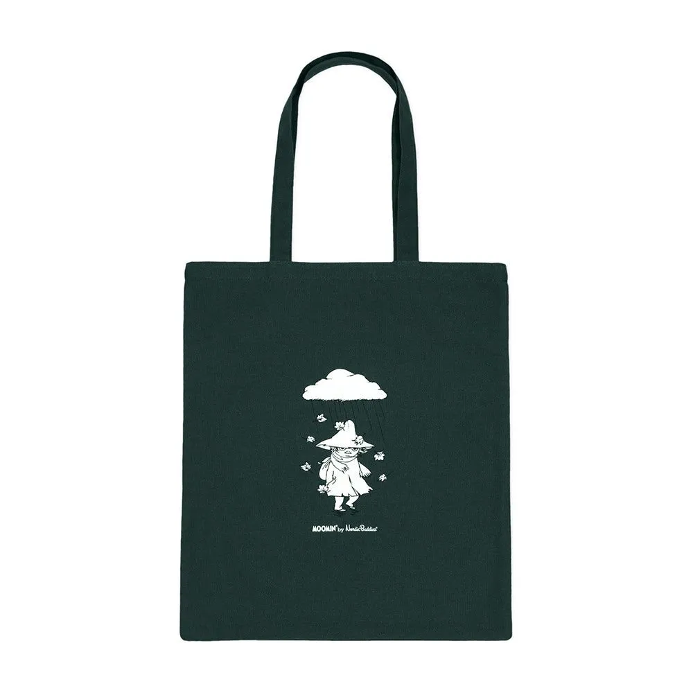 Snufkin Tote Bag Dark Green - Nordicbuddies