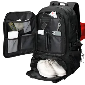 SWISS MILITARY Large Capacity Expandable Travel Backpack with USB