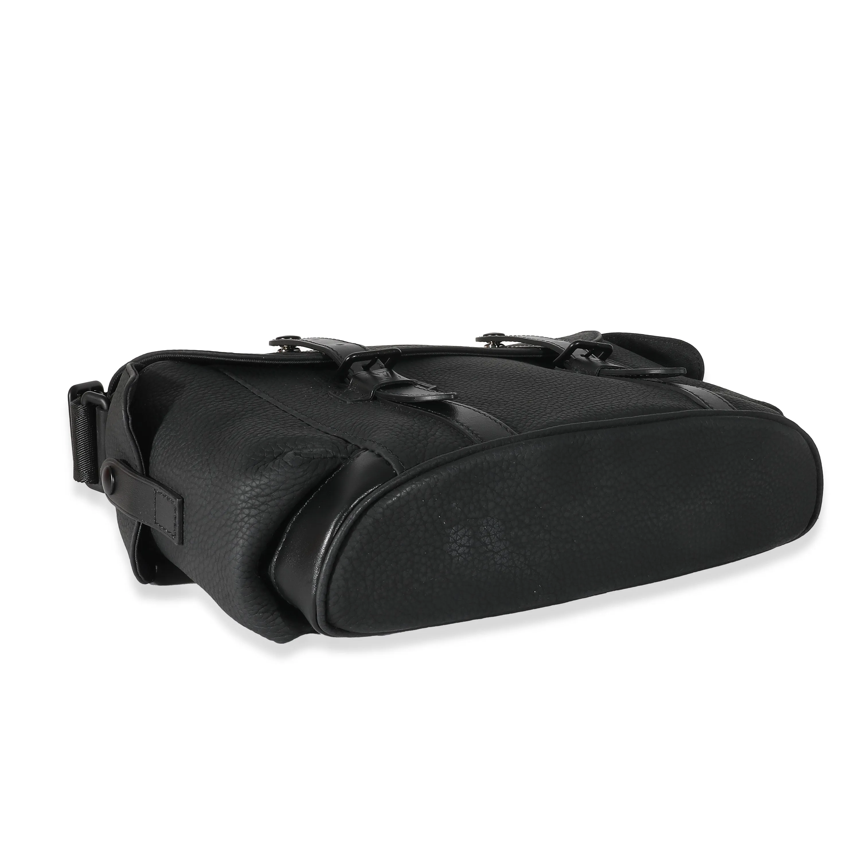 Trendy Inspired Louis Vuitton Black Taurillon Christopher Messenger