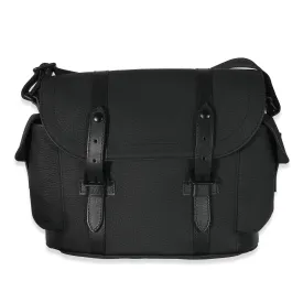 Trendy Inspired Louis Vuitton Black Taurillon Christopher Messenger